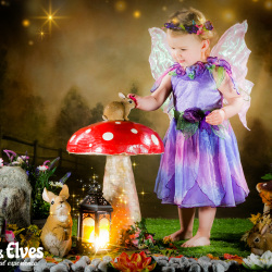 Image of girl at Fairy photoshoot